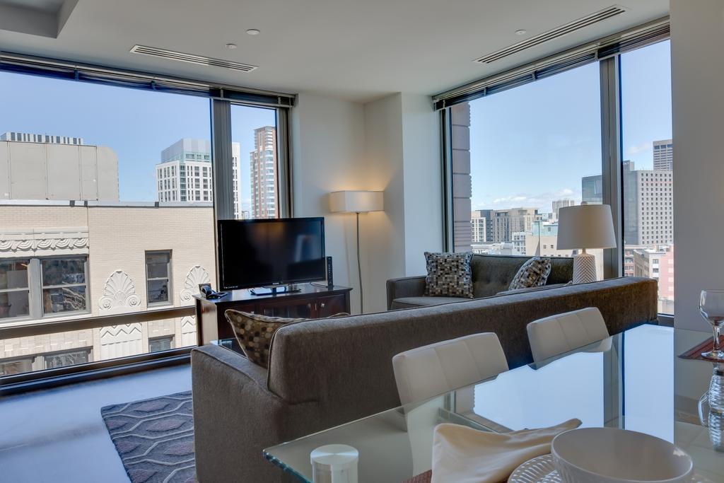 Global Luxury Suites At The Theater District بوسطن الغرفة الصورة